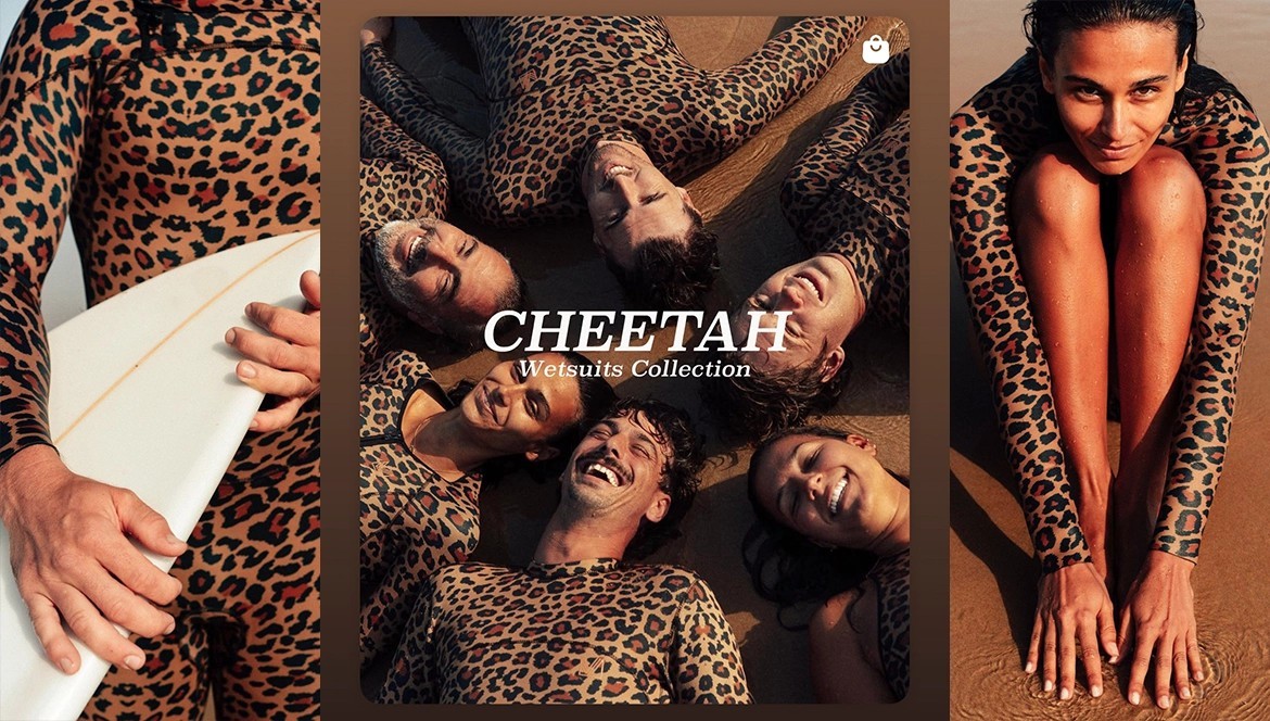 WETTY × MARCH LA.B : capsule Cheetah en néoprène ASAHI 1,5 mm – style rétro & performance